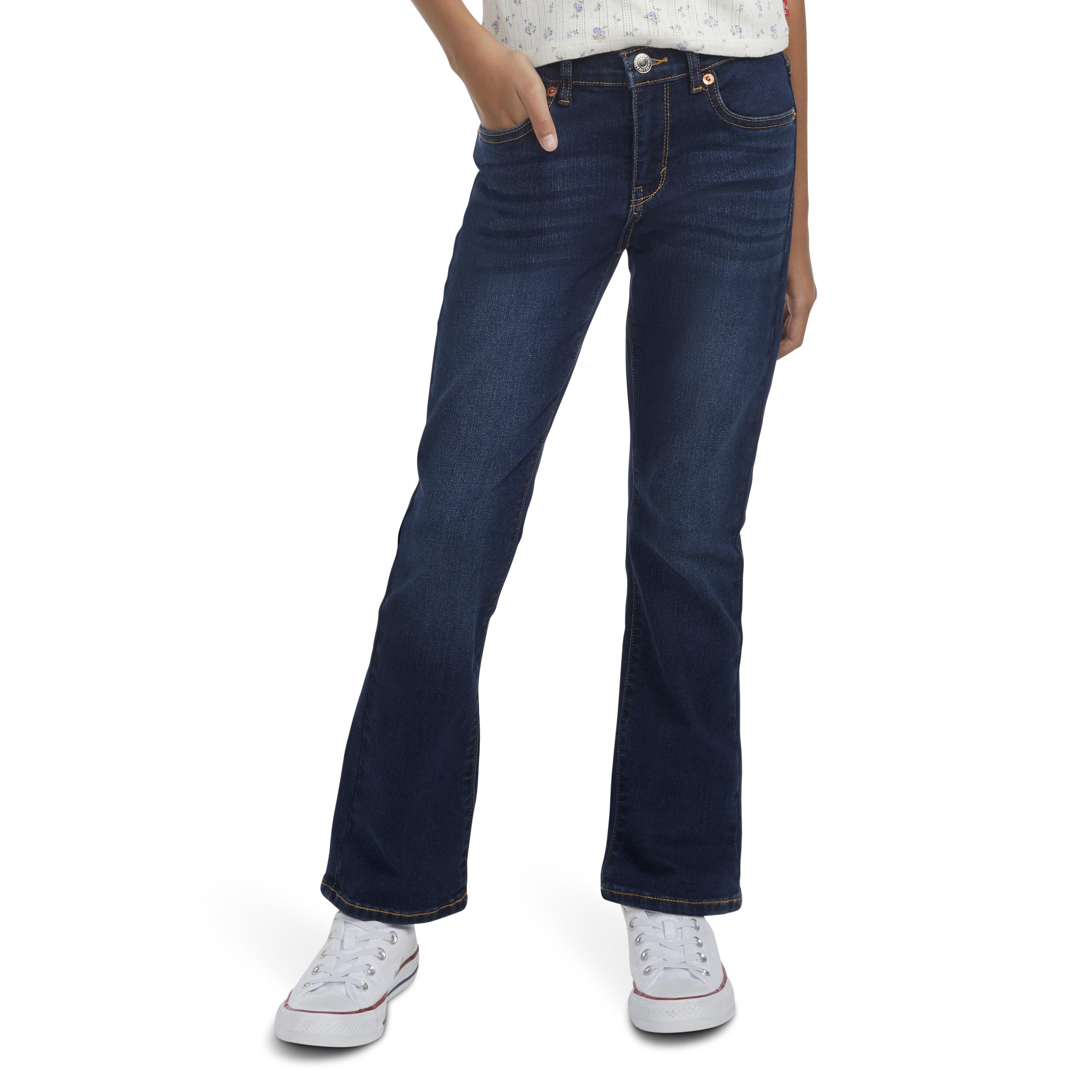 Levi's Big Girls' Classic Bootcut Navy Wash Denim Jeans - NAVY